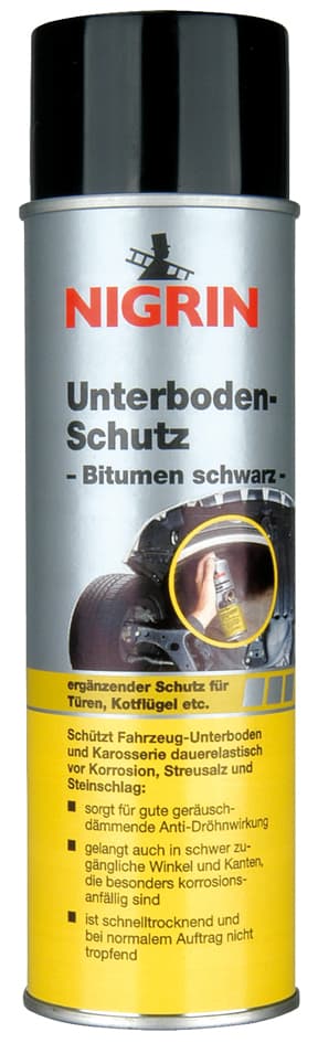 Nigrin Unterbodenschutz Bitumen, Schwarz, 500 Ml