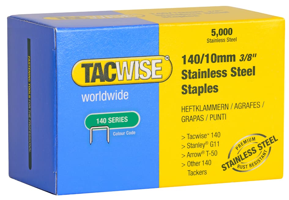 Tacwise Heftklammern 140/12 Mm, Edelstahl, 2.000 Stück