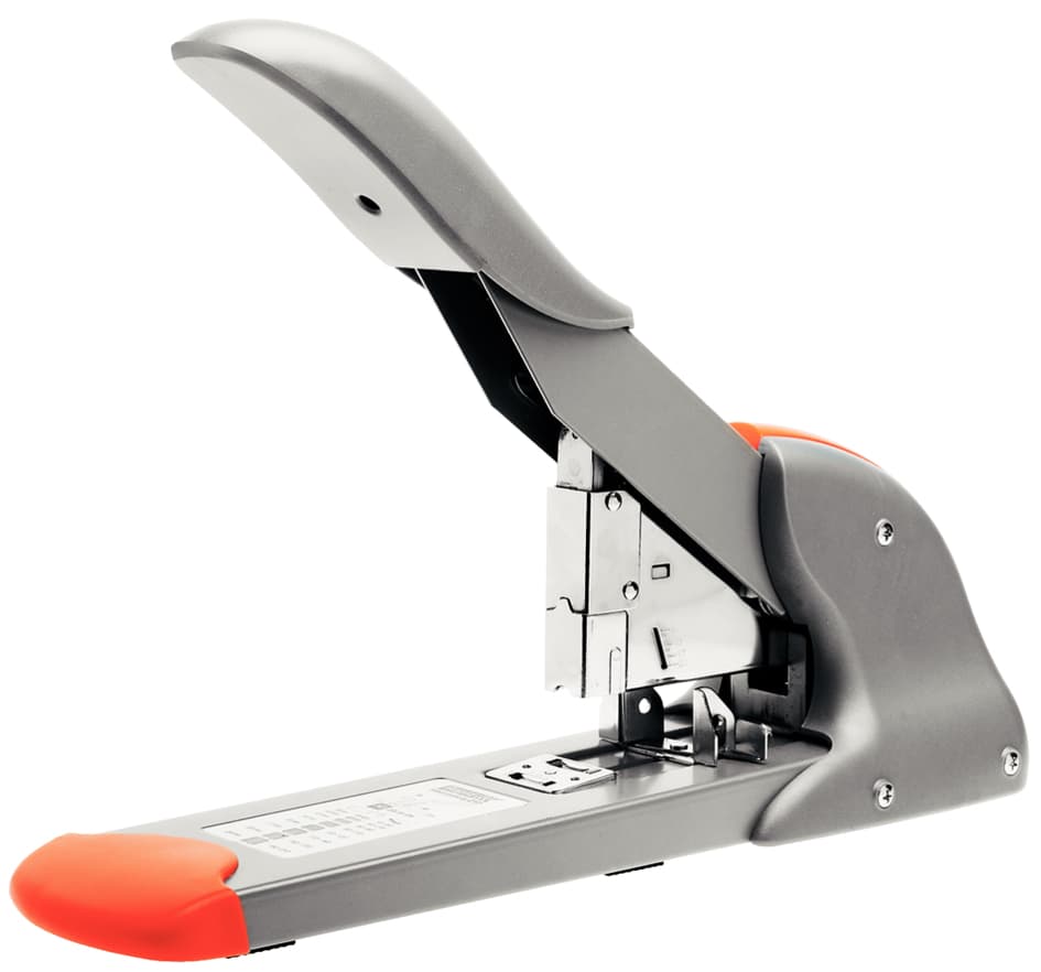 Rapid Blockheftgerät Fashion Hd210, Silber/Orange