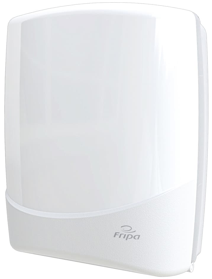 Fripa Großrollen-Toilettenpapier-Spender, Kunststoff, Weiß