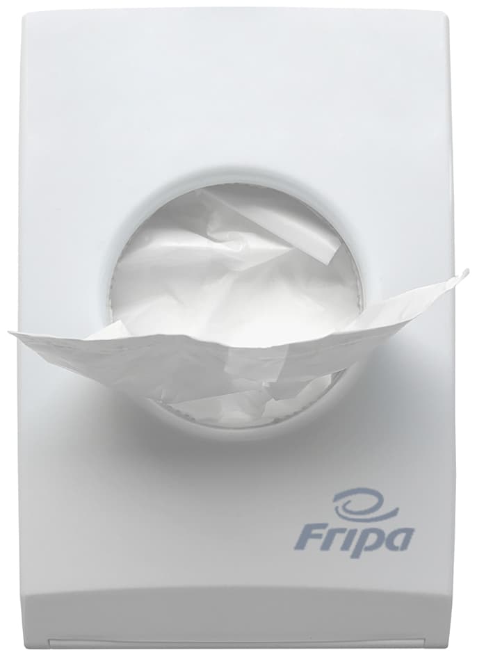 Fripa Hygienebeutelspender, Kunststoff, Weiß
