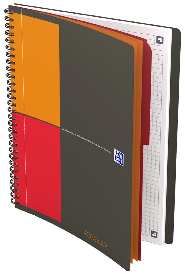 Oxford International Collegeblock , Activebook, , B5, Kariert