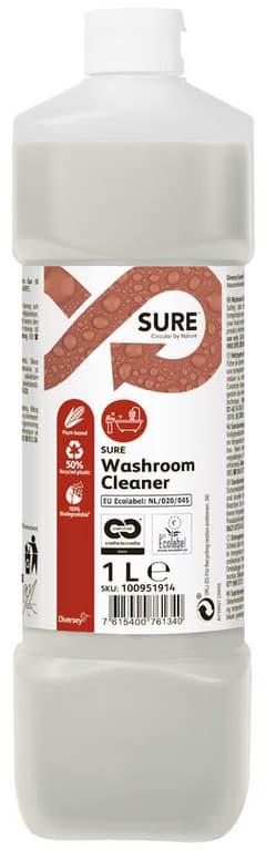 Sure Badreiniger , Washroom Cleaner, , 1 Liter