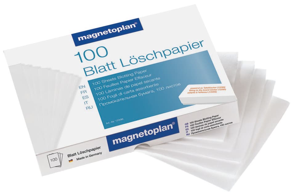 Magnetoplan Löschpapier Für Tafellöscher, Magnetisch