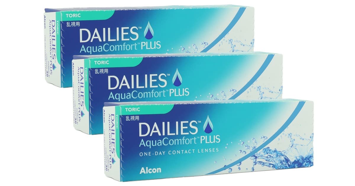 Dailies Aquacomfort Plus Toric (90 Linsen)