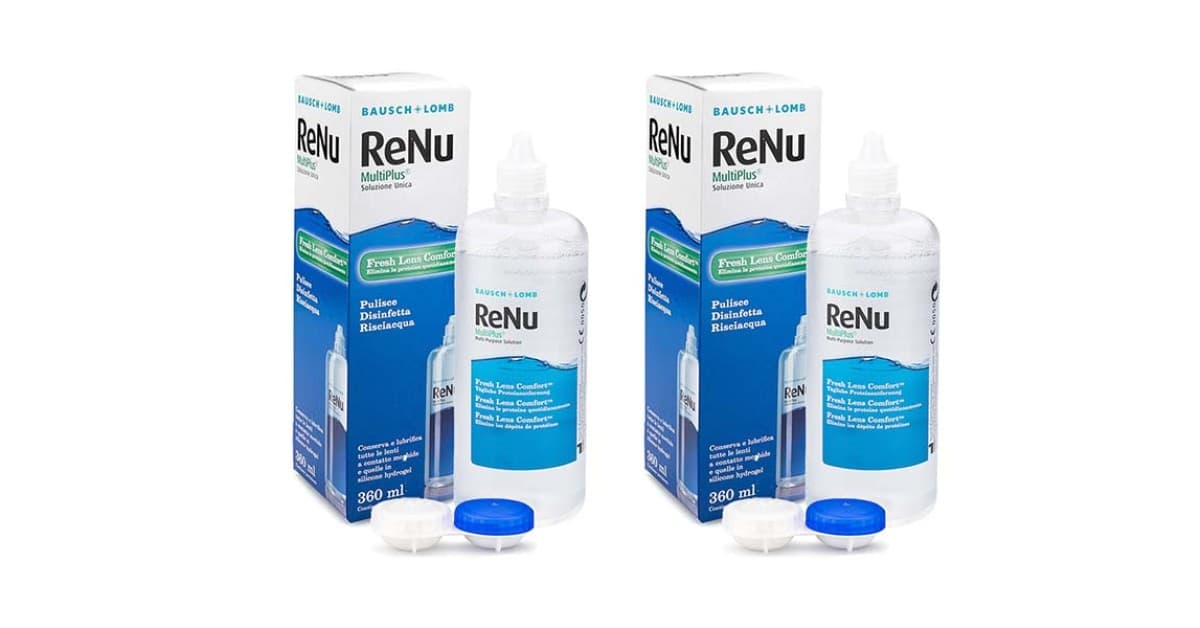 Renu Multiplus 2 X 360 Ml Mit Behälter