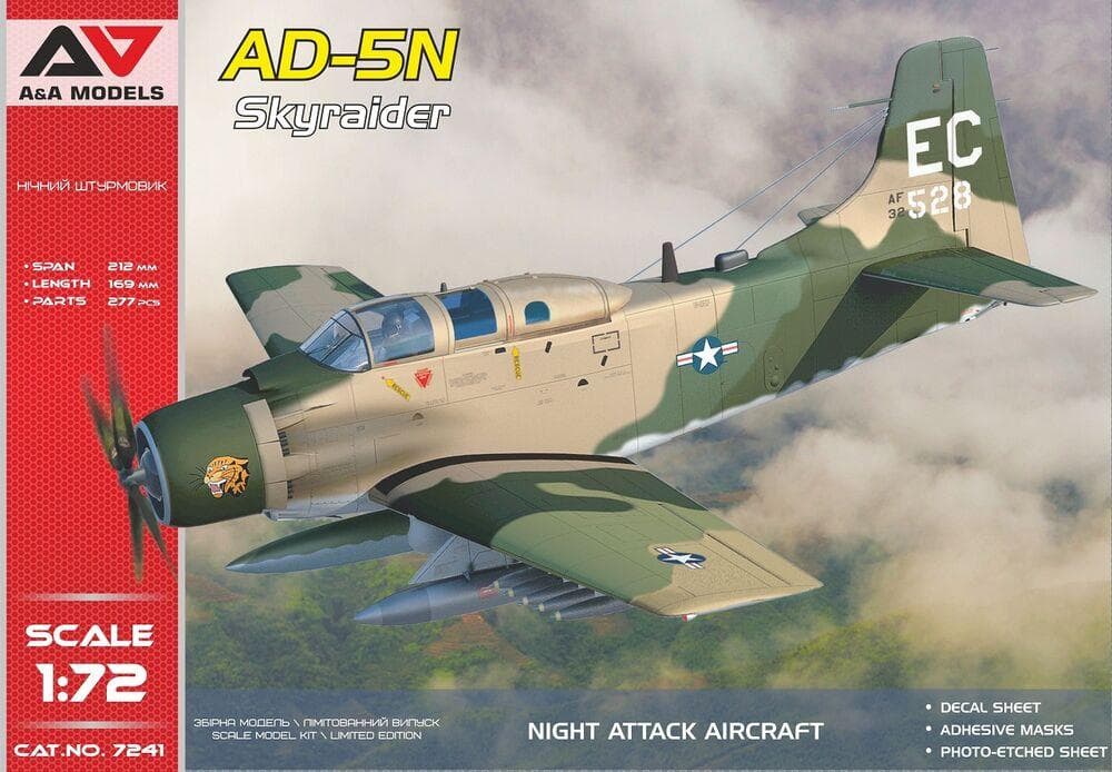 Ad-5n (A-1g) Skyraider( Night Attack Ver.)