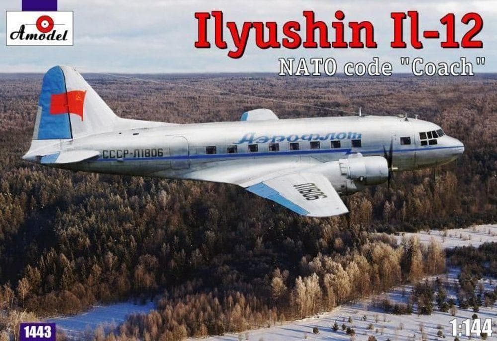 Ilyushin Il-12 ´Coach´ Soviet Cargo Air.