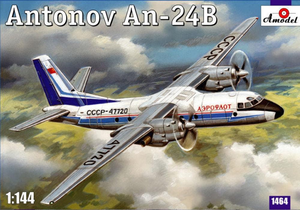Antonov An-24b Passenger Airliner