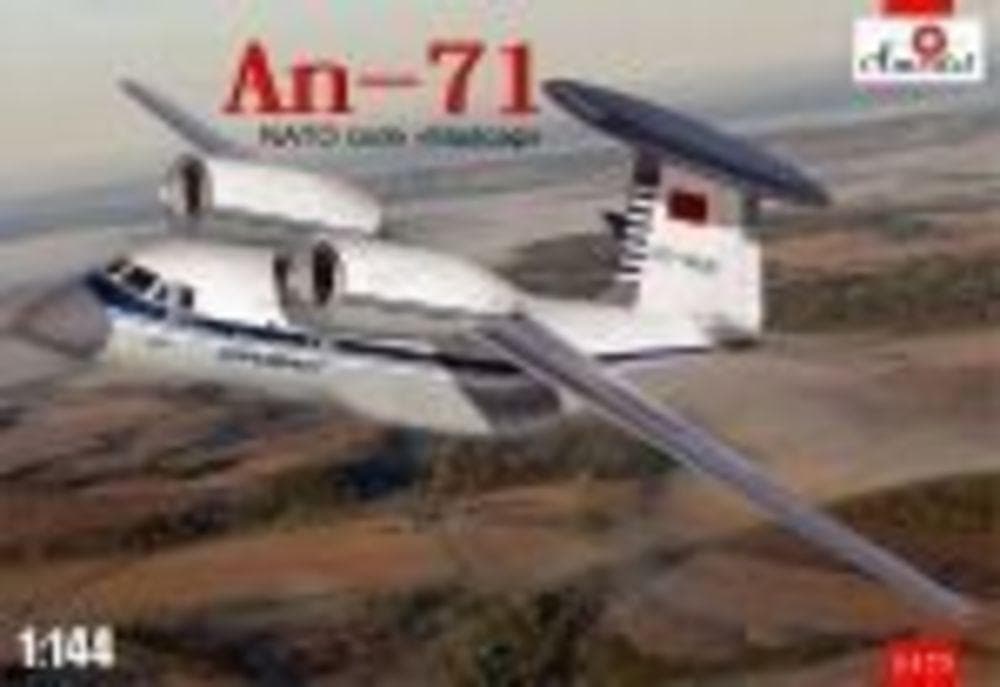 Antonov An-71 Madcap Soviet Awacs Aircra