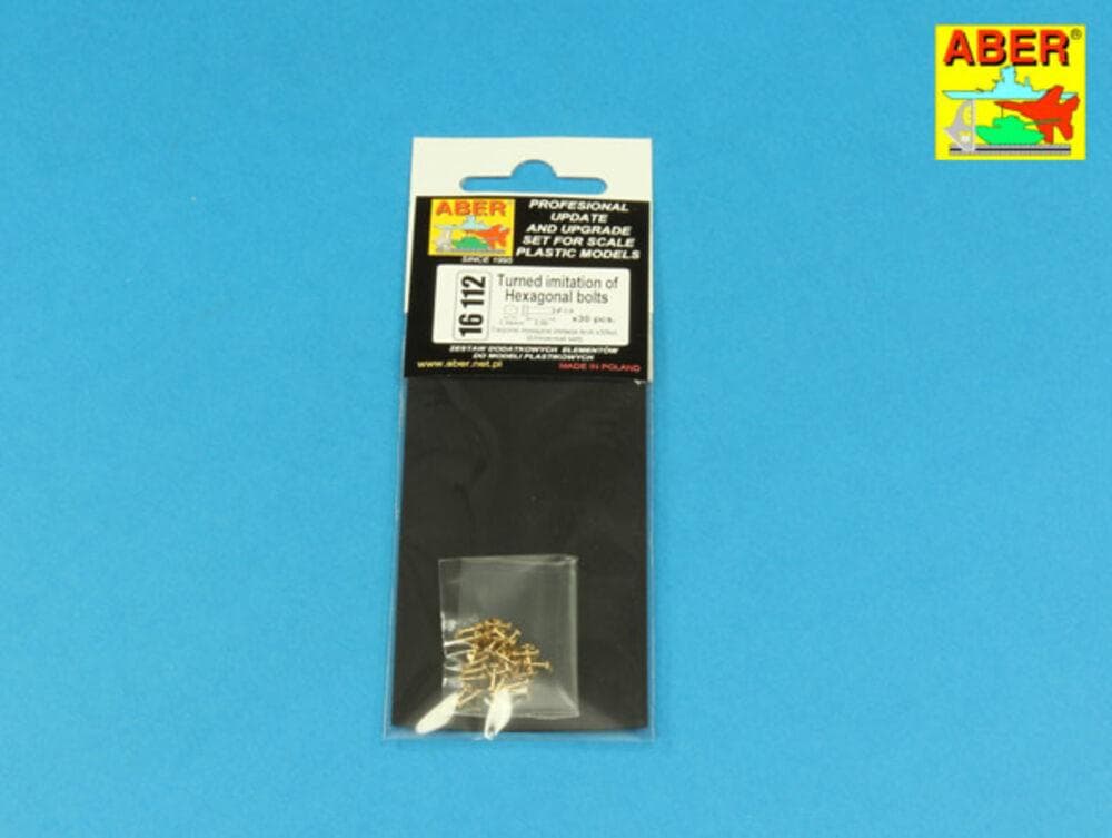 Turned Hexagonal Bolts (1.34x2.60mm) X 30 Pcs.