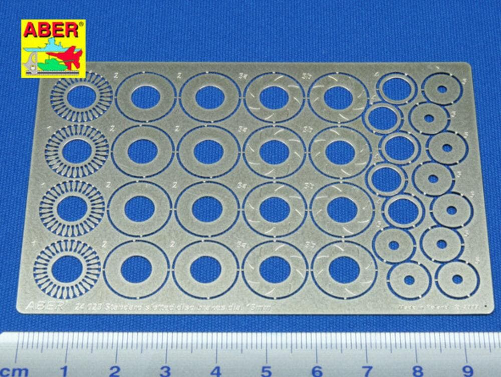 Standard Slotted Discs Brakes Dia. 13mm / Bremsscheiben