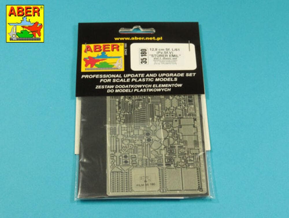 12,8cmsfl/61(Pz.Sf.V) Sturer Emil-Vol.1-Basic Set