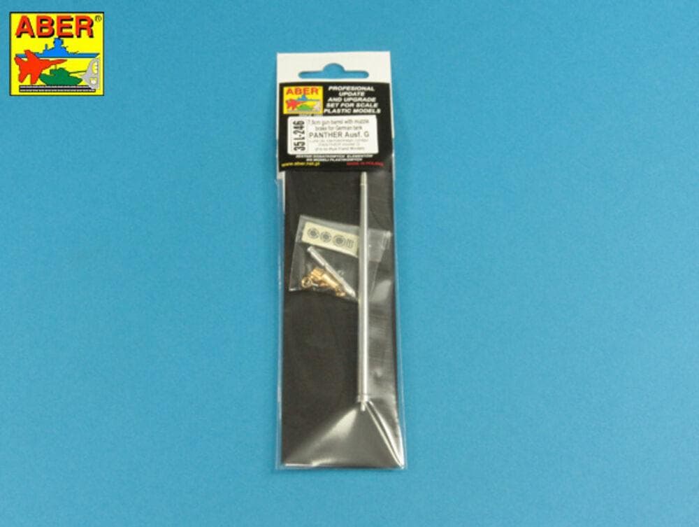 7,5 Cm Barrel With Muzzle Brake For Panther Ausf.G