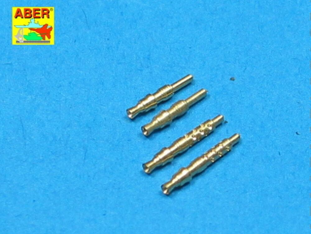 Set Of 4 German Barrels Tips For 7,92 Mm Mg 17 Aircraft Machine Guns