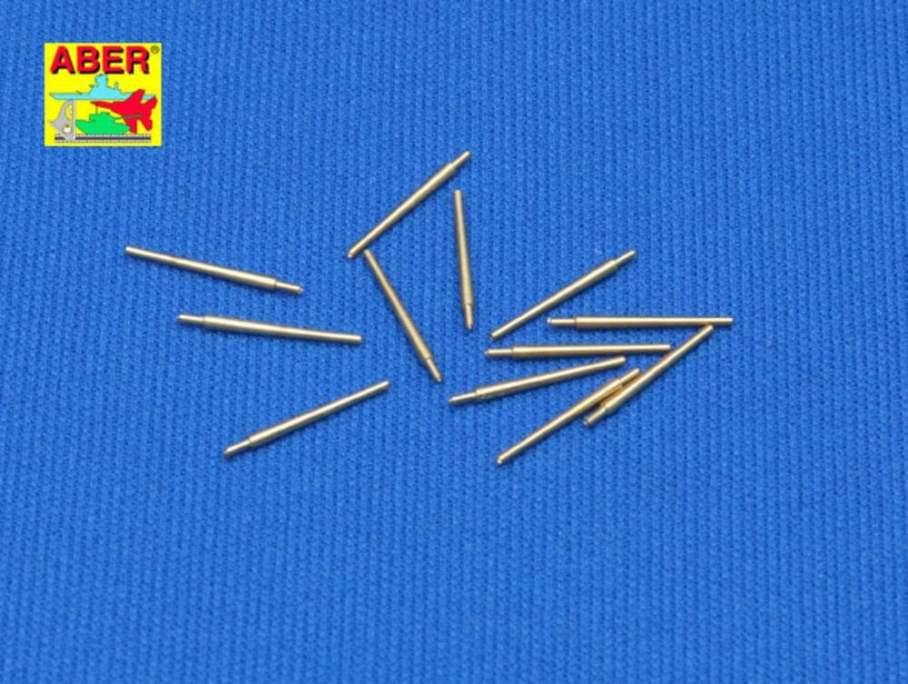 Set Of 12 Pcs 127 Mm Type 89 A/A Long Barrels For Japan Ships