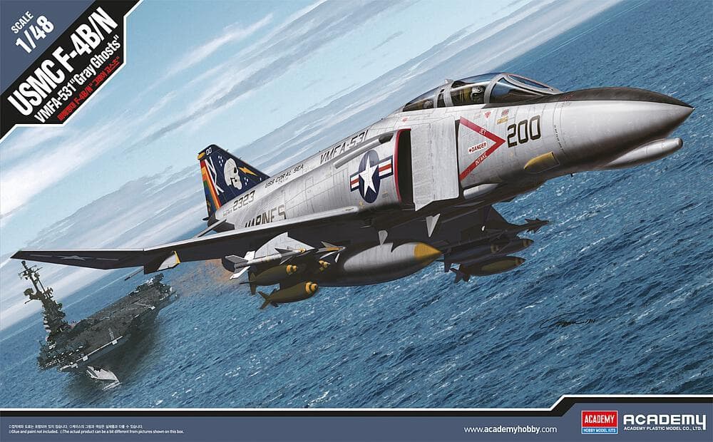 Usn F-4n Phantom - Vmfa-531 Gray Ghosts