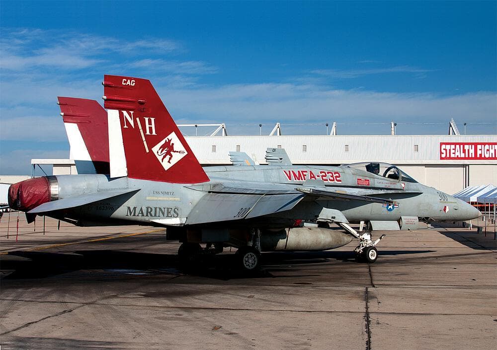 Usmc F/A 18a+ Vmfa-232 Red Devils