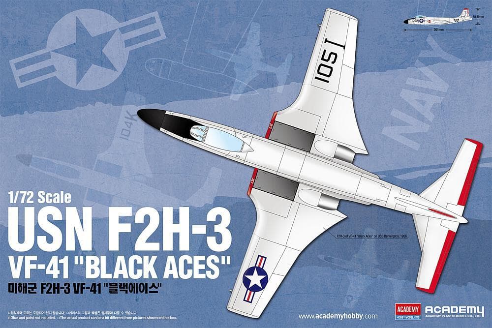 Usn F2h-3 - Vf-41 Black Aces