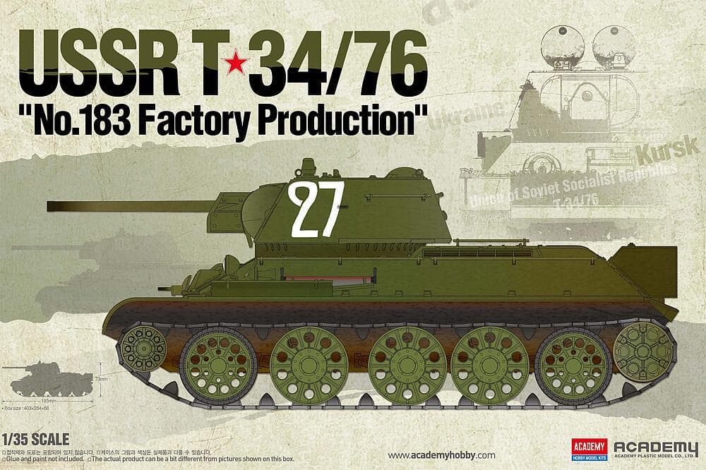 Ussr T-34/76 ´No.183 Fa