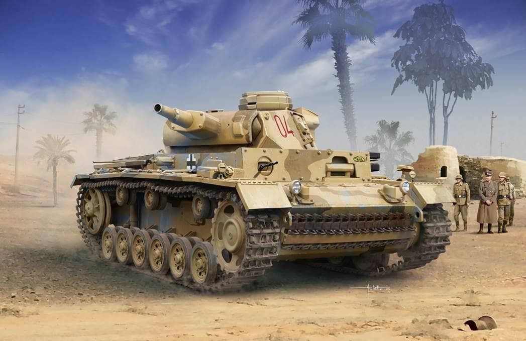 Panzer Iii Ausf. N, Afrika Korps