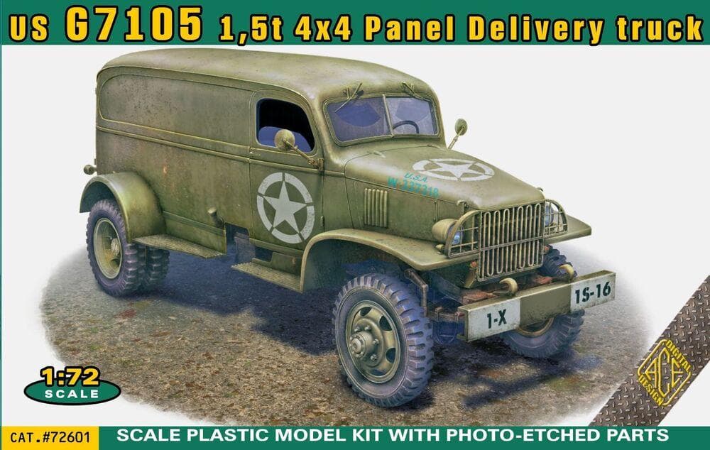 Us G7105 1,5t 4x4 Panel Delivery Truck