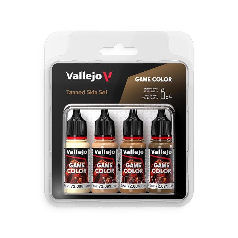 Farb-Set Gebräunte Haut (4 X 18 Ml)