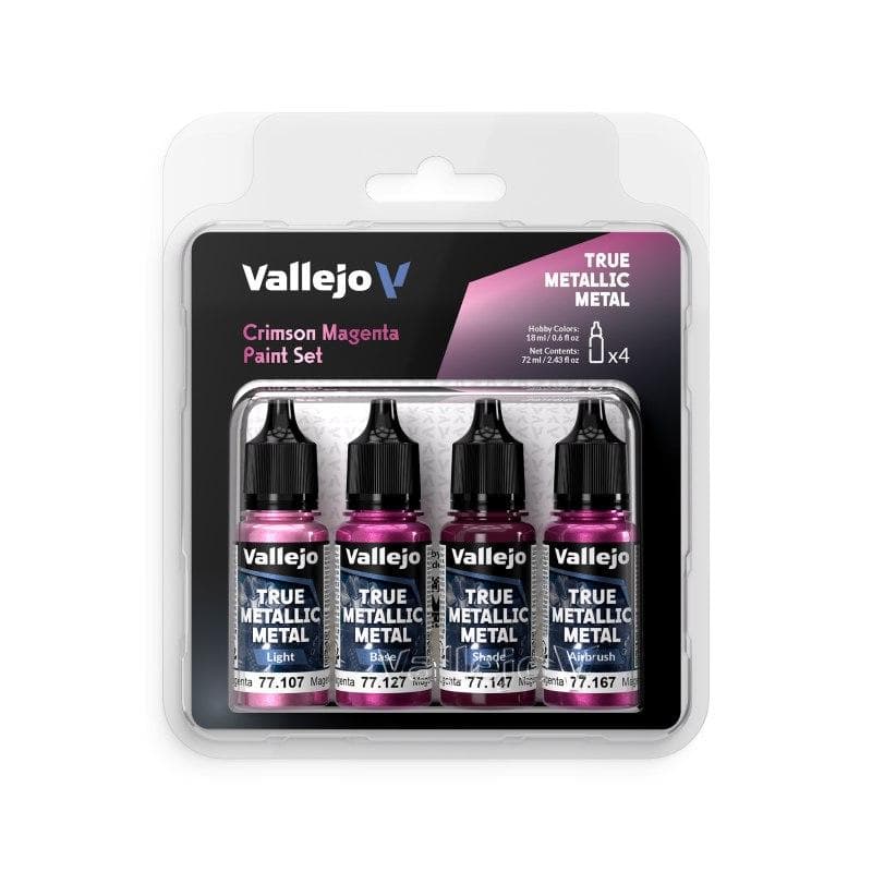 Farb-Set - Tmm Crimson Magenta (4 X 18ml)