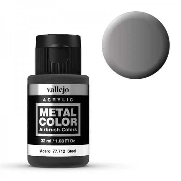 Metal Color 712 - Stahl, 32 Ml