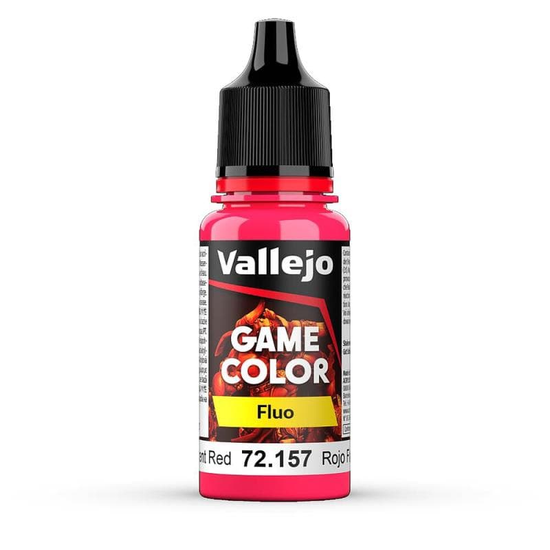 Fluoreszierendes Rot - 18 Ml