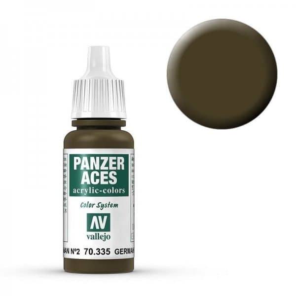 Panzer Aces 035 German Tankcrew Ii (Feldgrau) 17 Ml