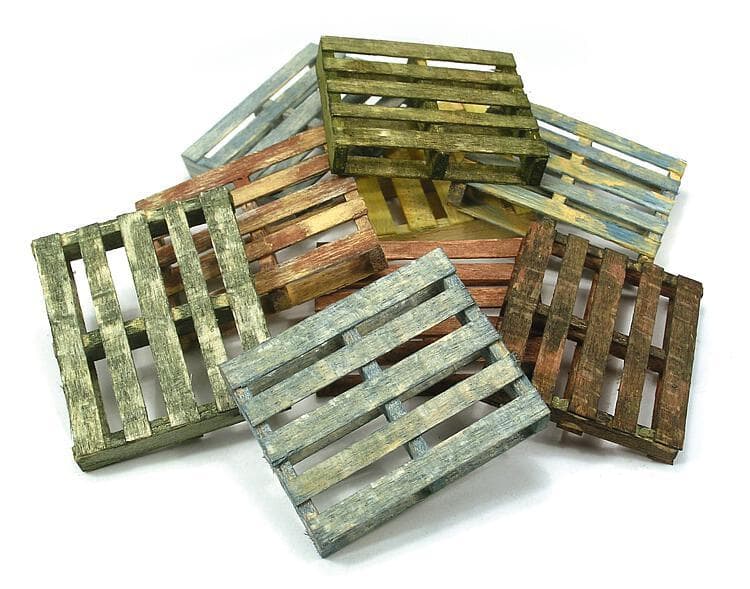 Holzpaletten, 4 Stück