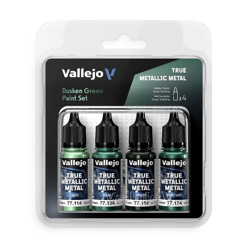 Dämmergrün - Farbset - 4 X 18 Ml