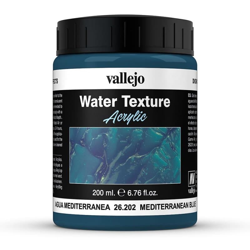 Vallejo Water Effects Meditteranean Blue (200 Ml)