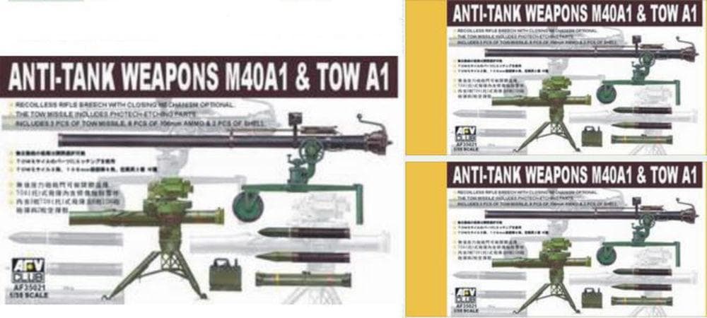 106 Mm + Tow / Antitank Weapons