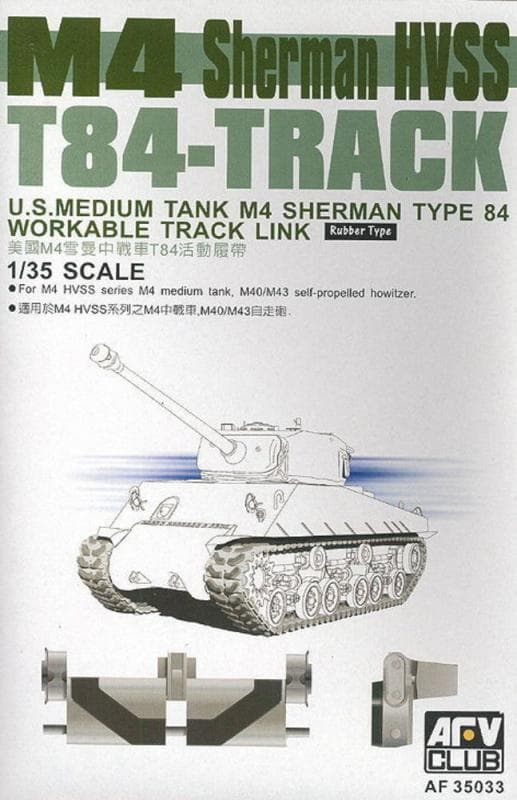 M4 Sherman Hvss T84-Track