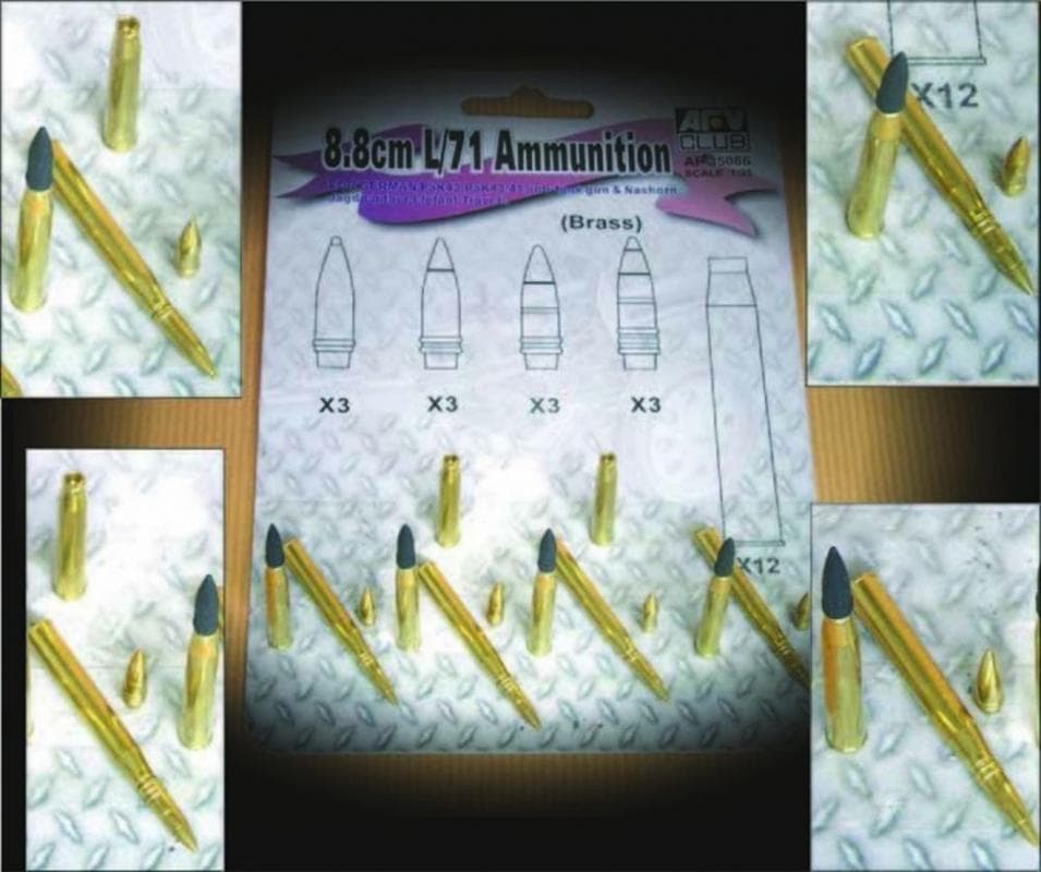 8,8 Cm L/71 Ammunition For German