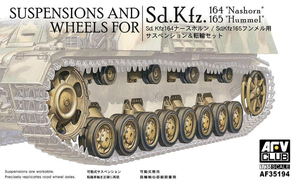 Wheels & Suspensions For Panzer Iv