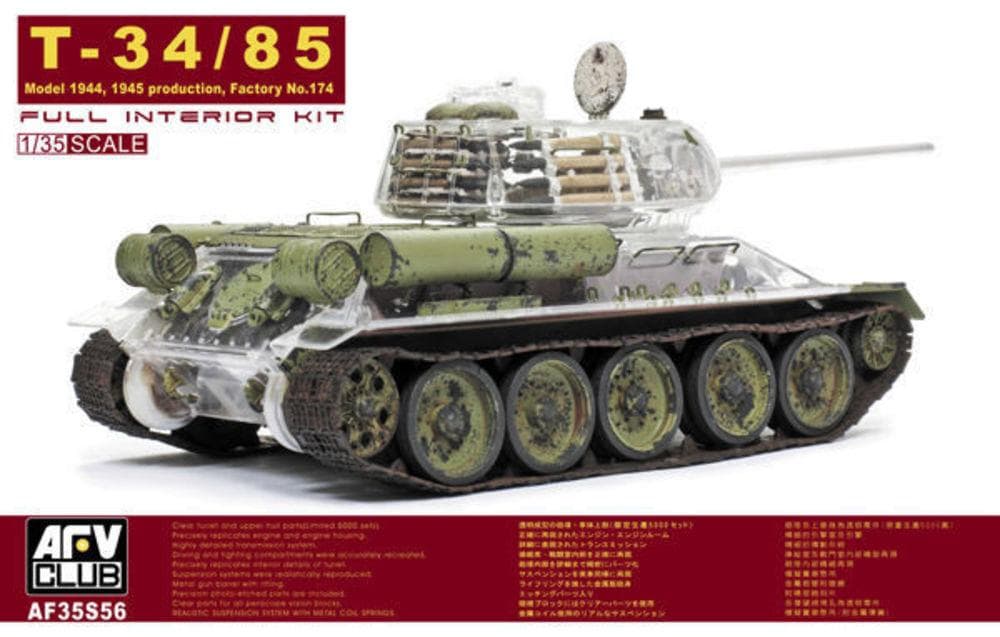 T-34/85 Factory 174 With Trans. Turret