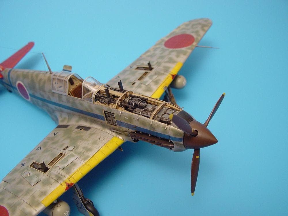 Ki-61 I Hien - Cockpit Set, Engine, Armament