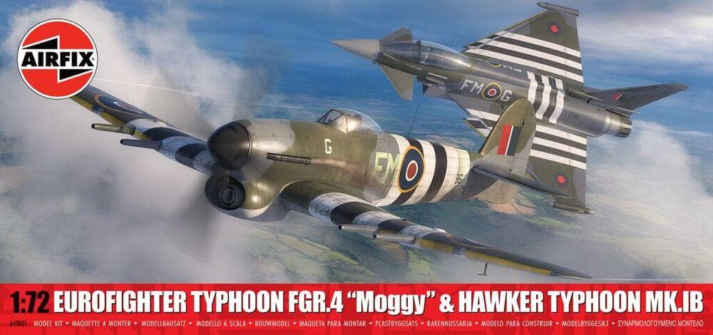 Twin Pack - Eurofighter Typhoon Fgr.4 (Fmog) + Hawker Typhoon Mk.Ib