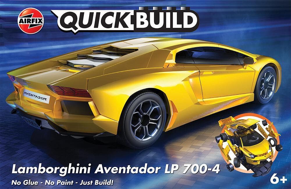 Quickbuild - Lamborghini Aventador - Gelb