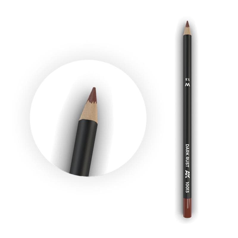Watercolor Pencil - Dark Rust