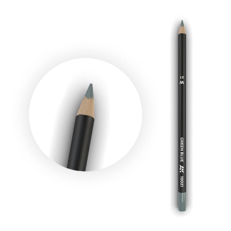 Watercolor Pencil - Green Blue