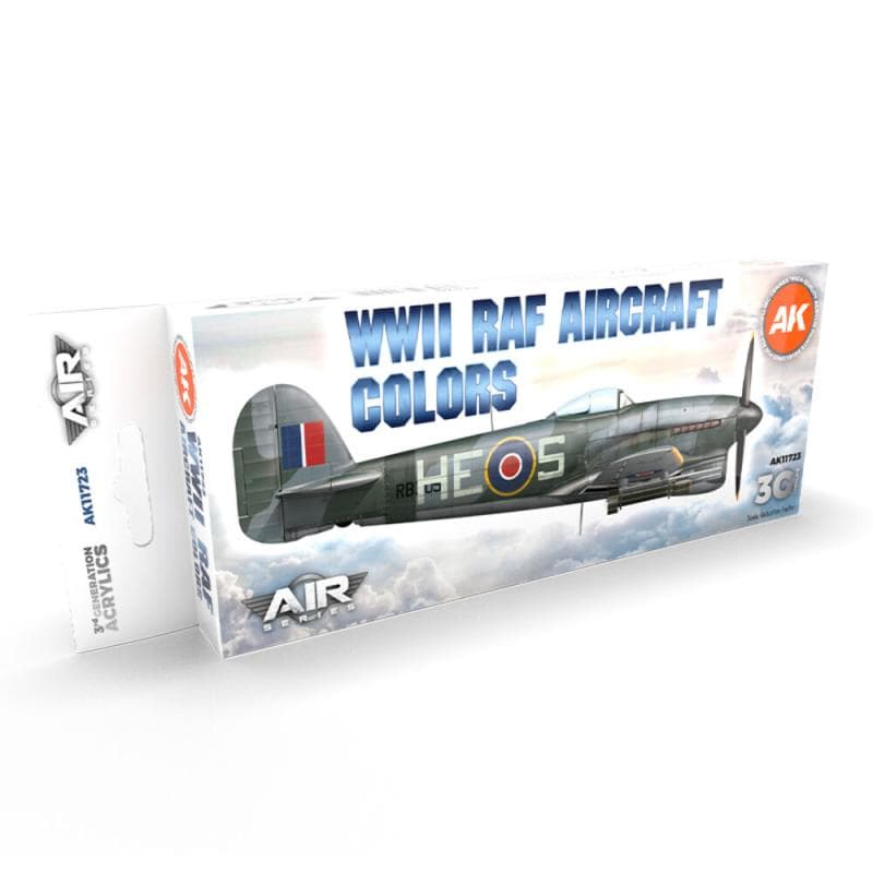 Wwii Raf Aircraft Colors Set 3g