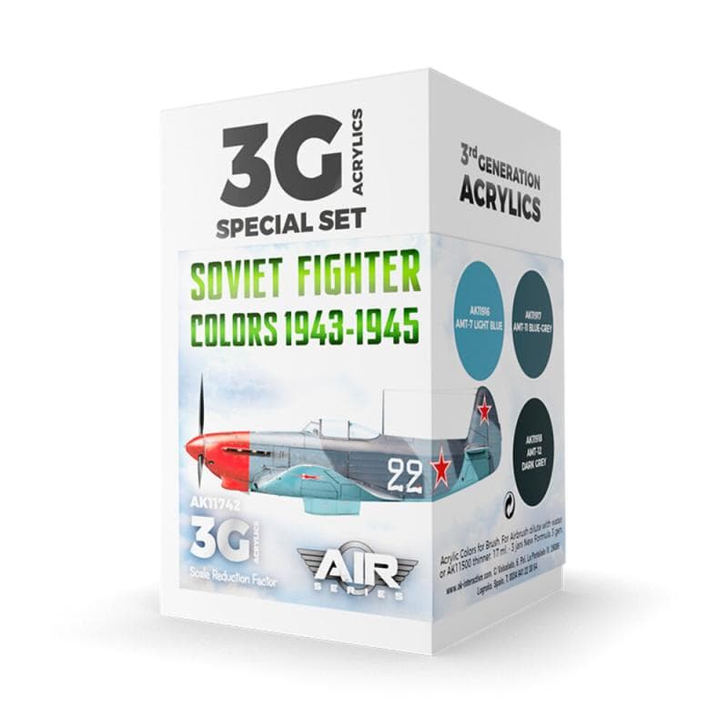 Soviet Fighter Colors 1943-1945 Set 3g