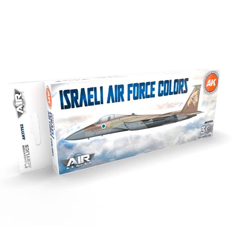 Israeli Air Force Colors Set 3g