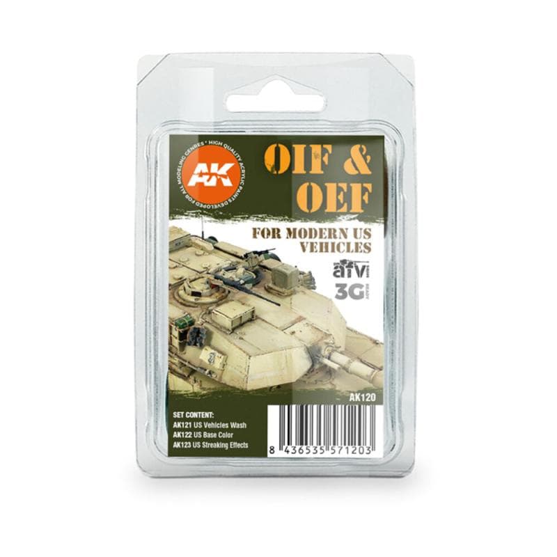 Oif & Oef - Us Vehicles Weathering Set