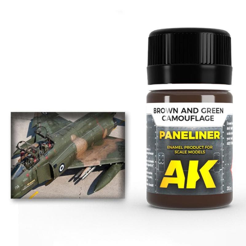 Paneliner For Brown And Green Camouflage 35ml