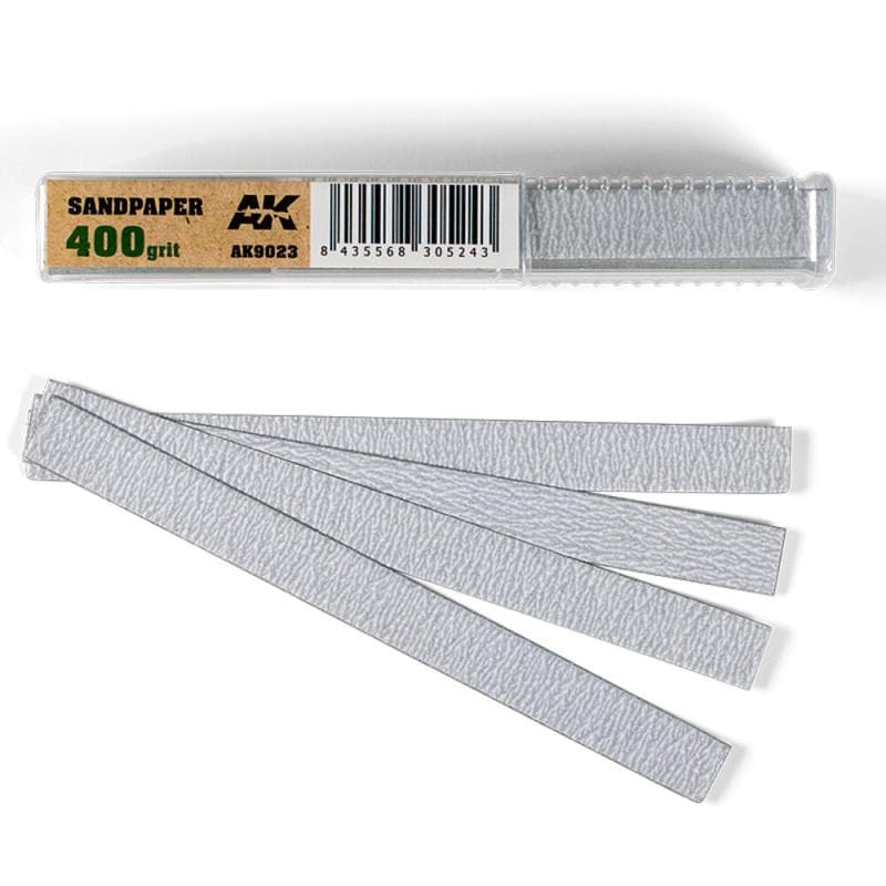 Dry Sandpaper 400 Grit X 50 Units
